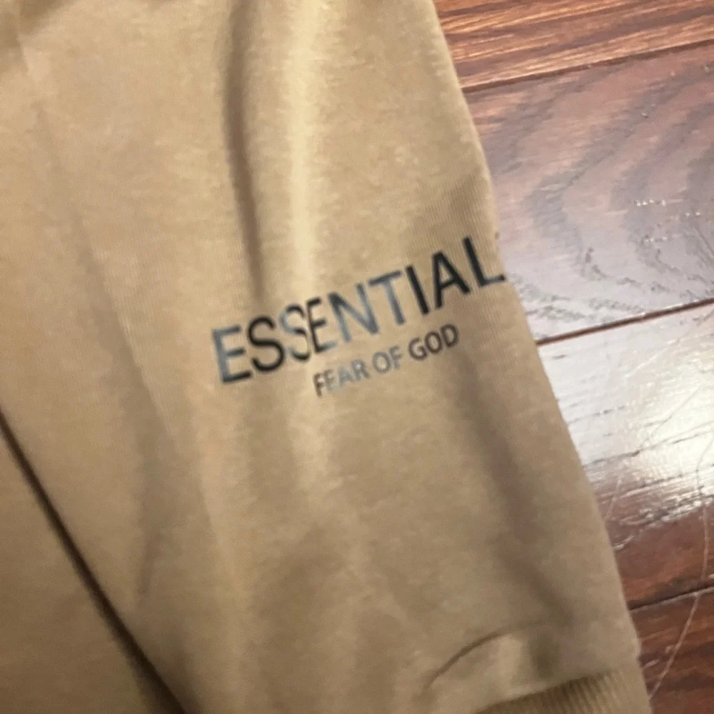 Fear of God Essentials Hoodie Mens In Brown Size Medium - Picture 6 of 11